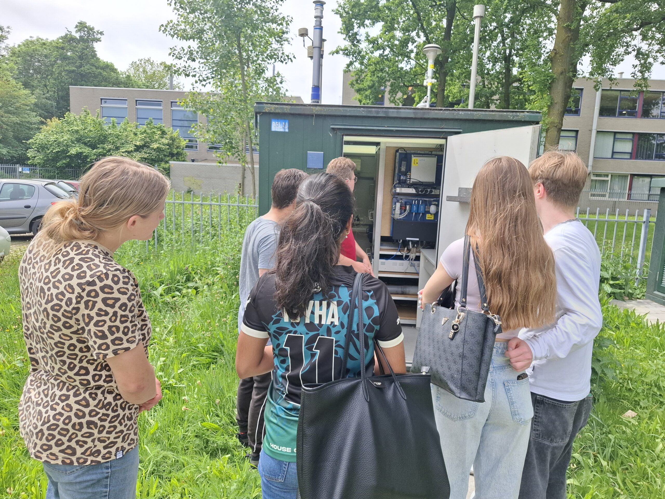 A Visit to the Air Quality Monitoring Station